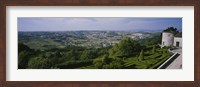 Framed High angle view of a town, Pousada, Sintra, Lisbon, Portugal