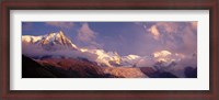 Framed Haute-Savoie, Mountains, Mountain View, Alps, France