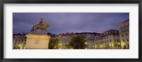 Framed Low angle view of a statue, Castelo De Sao Jorge, Lisbon, Portugal