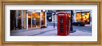 Framed Phone Booth, London, England, United Kingdom