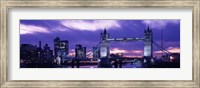 Framed Tower Bridge, Landmark, London, England, United Kingdom