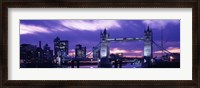 Framed Tower Bridge, Landmark, London, England, United Kingdom