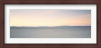 Framed Desert at sunrise, Black Rock Desert, Gerlach, Nevada, USA