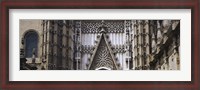 Framed Close-up of a cathedral, Seville Cathedral, Seville, Spain