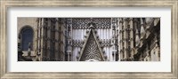 Framed Close-up of a cathedral, Seville Cathedral, Seville, Spain
