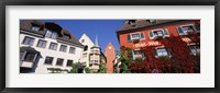 Framed Germany, Meersburg, Lake Constance, Low angle view of the buildings