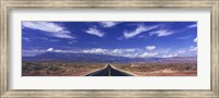 Framed Road Zion National Park, Utah, USA