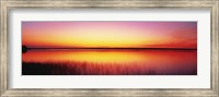 Framed Sunrise Lake Michigan Door County WI
