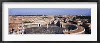 Framed High angle view of a town, St. Peter's Square, Vatican City, Rome, Italy