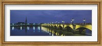 Framed Pierre Bridge Bordeaux France