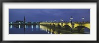 Framed Pierre Bridge Bordeaux France