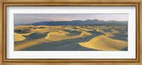 Framed Sand dunes in a desert, Grapevine Mountains, Mesquite Flat Dunes, Death Valley National Park, California, USA