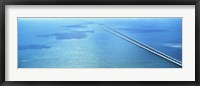 Framed Seven Miles Bridge Florida Keys FL USA