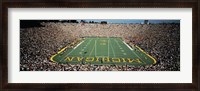 Framed University Of Michigan Stadium, Ann Arbor, Michigan, USA