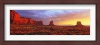 Framed Sunrise, Monument Valley, Arizona, USA