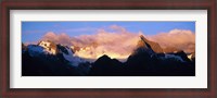 Framed Darren Mtns Fiordland National Park New Zealand