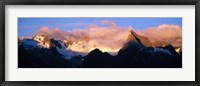 Framed Darren Mtns Fiordland National Park New Zealand