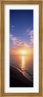 Framed Sunset Over the Water, The Algarve Portugal