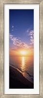 Framed Sunset Over the Water, The Algarve Portugal