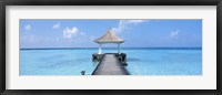 Framed Beach & Pier The Maldives