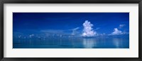 Framed Sea & Clouds The Maldives