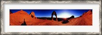 Framed Sunrise over Delicate Arch, Arches National Park, Utah