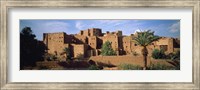 Framed Buildings in a village, Ait Benhaddou, Ouarzazate, Marrakesh, Morocco