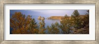 Framed Lake Baikal Siberia Russia