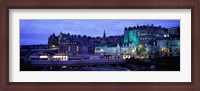 Framed Old Town Edinburgh Scotland