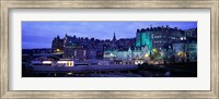 Framed Old Town Edinburgh Scotland
