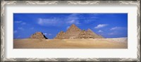 Framed Great Pyramids, Giza, Egypt