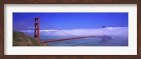 Framed Golden Gate Bridge, California, USA