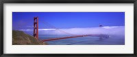 Framed Golden Gate Bridge, California, USA