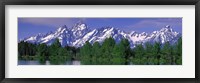 Framed Grand Tetons National Park WY