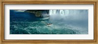 Framed Boat trip at Niagara Falls, Canada