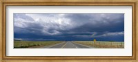 Framed Highway Near Blanding, Utah, USA