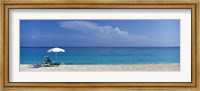 Framed Beach Scene, Nassau, Bahamas