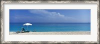 Framed Beach Scene, Nassau, Bahamas