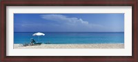 Framed Beach Scene, Nassau, Bahamas