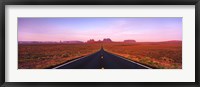 Framed Road Monument Valley, Utah, USA