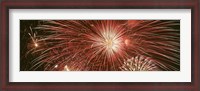 Framed USA, Wyoming, Jackson, fireworks