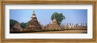 Framed Sukhothai Historical Park Thailand