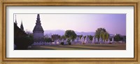 Framed Wat Complex Chiang Mai Thailand