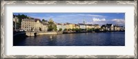 Framed Switzerland, Zurich, Limmat River