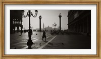 Framed Venice Italy in Black and White