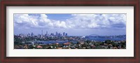 Framed Cityscape, Harbor, Sydney, Australia