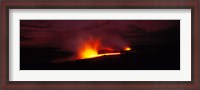 Framed Kilauea Volcanoes National Park Hawaii HI USA