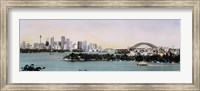 Framed Sydney Harbor, New South Wales, United Kingdom, Australia