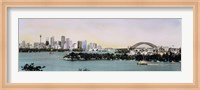 Framed Sydney Harbor, New South Wales, United Kingdom, Australia