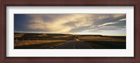 Framed Road, Montana, USA